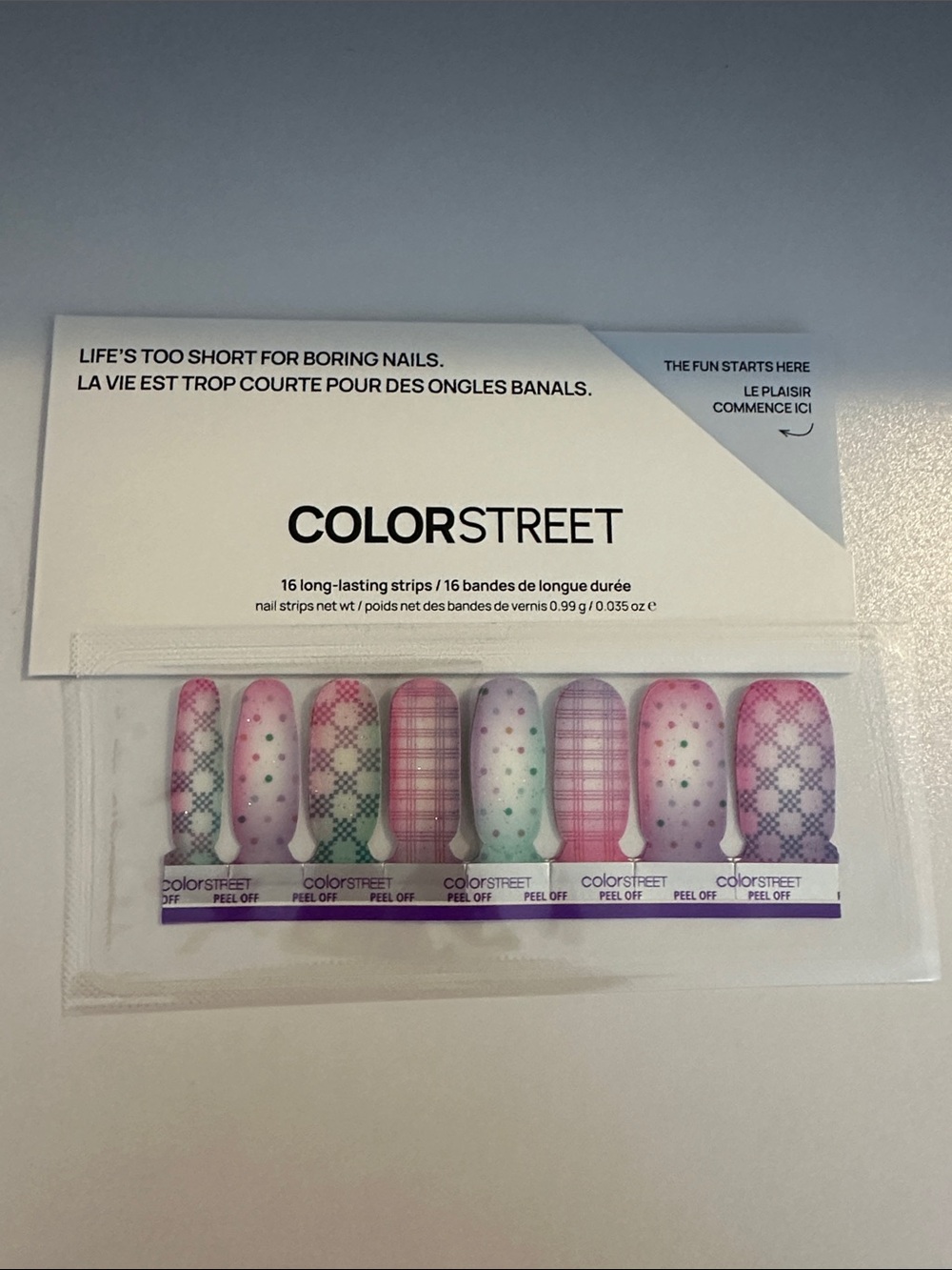 Color Street Nail Strips - Polka Party